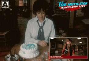Celebrate Birthday Cake GIF by Arrow Video