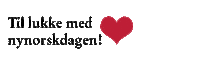 Nynorsk Sticker by Noregs Mållag
