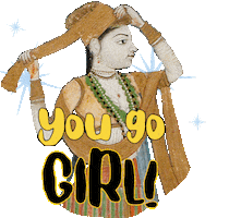 Women Queen Sticker by The Heritage Lab