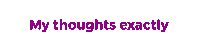 My Thoughts Agree Sticker by The Brand Love
