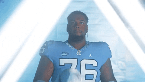 North Carolina Football GIF by UNC Tar Heels