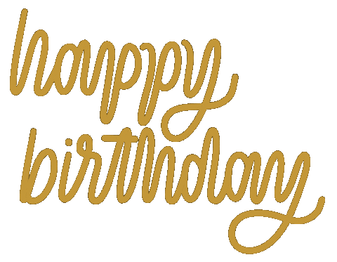 shaaanleeeee happy birthday happy birthday yellow Sticker
