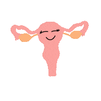 expectinghappiness feminist uterus fertility ivf Sticker