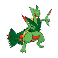Mega Sceptile Sticker by Pokémon