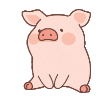 tiffanyngan7de8 piggy lulu toyzeroplus lulu the piggy Sticker