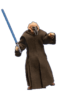 Star Wars Jedi Sticker by SWTVC