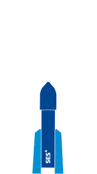 SESSatellites rocket satellite ses antenna Sticker