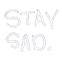 Sadness Sticker