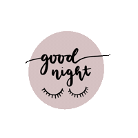 LisaLois27 night good night handletteringbylisa Sticker