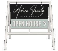 ModernFamilyRealEstate real estate realtor sign realty Sticker