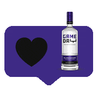 Baltimore Ravens Sticker by GameDay Vodka