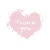 Heart Thanks Sticker