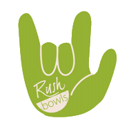 Thanks Bowl Sticker by RushBowls