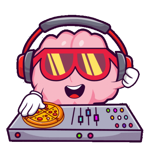 Crypto Pizza Sticker by BigBrains