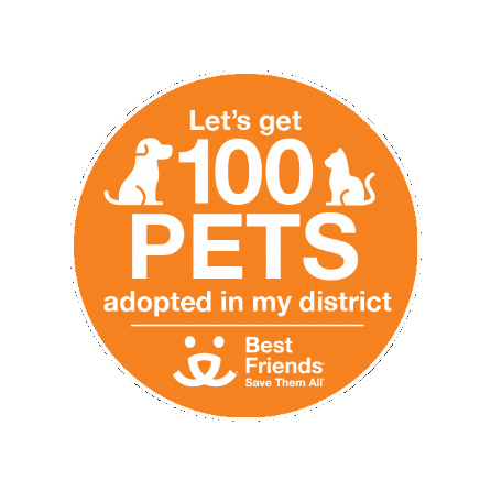Virginia Sticker by Best Friends Animal Society