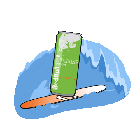 Surf Elderflower Sticker by Red Bull