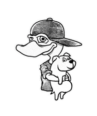 Kachnahleda Sticker by Feo Patito