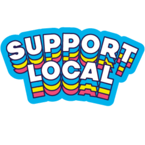 Support Local Sticker by CrowdRiff
