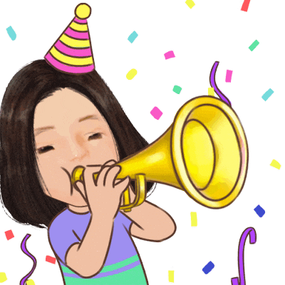 Party Girl Sticker