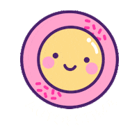 happy pink Sticker by SabaMX