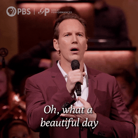 Good Morning Singing GIF by GREAT PERFORMANCES | PBS