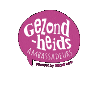 Gezondheidsambassadeurs Sticker by FMDO vzw