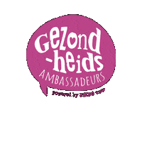 Gezondheidsambassadeurs Sticker by FMDO vzw