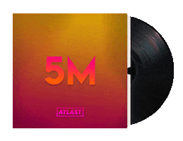 Five Million Milestone Sticker by ATLAST