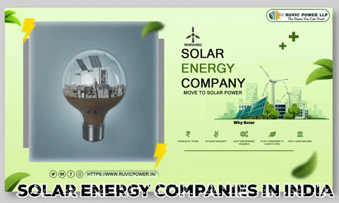 ruvicpower giphygifmaker solar power plant solar energy companies solar energy company GIF