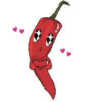 Red Pepper Sticker