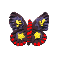 Flower Butterfly Sticker