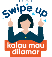 Lamar Swipe Up Sticker by EKRUT