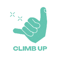 Thumbs Up Sticker by Climb Up