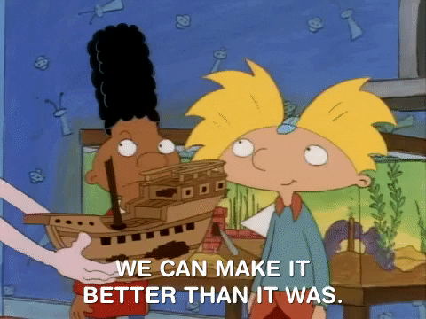 hey arnold nick splat GIF