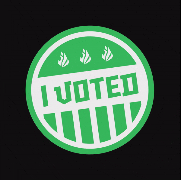 JongGroen giphyupload voting groen vlam GIF