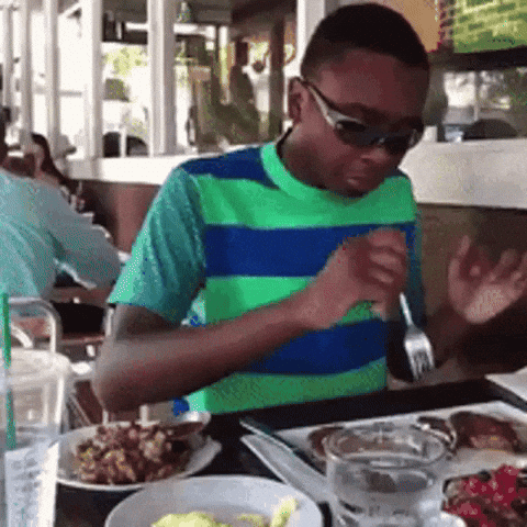 tungstian good food bougie jay versace eating good GIF