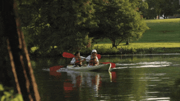 Boat Kayaking GIF by University of Louisiana Monroe