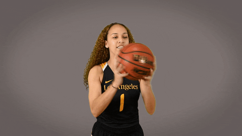 Womens Basketball GIF by Cal State LA Golden Eagles