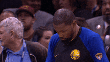 staying warm golden state warriors GIF by NBA