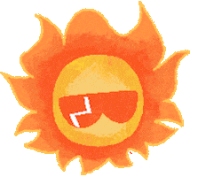 Happy Summer Sticker