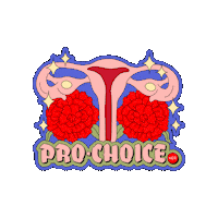 Pro Choice Abortion Rights Sticker by HER App