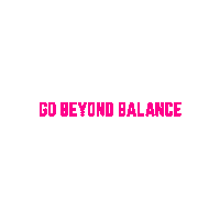 Pink Go Beyond Sticker by StrongBoard Balance