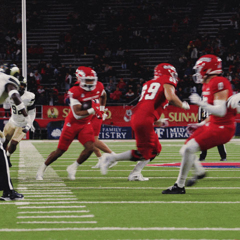 Fresno State Touchdown GIF by Bulldog Bread