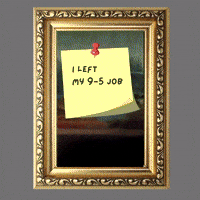 Happy Mona Lisa GIF by FlySMarketing.com