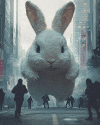 Art Bunny GIF