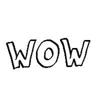 Unbelieveable Wow Sticker by RainToMe