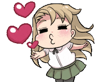 Love You Kiss Sticker by Jin