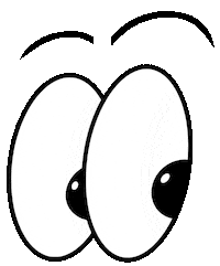 ProudlyAverage side eyes sideeyes pointer brothers eyes looking Sticker