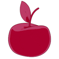 Apple Leaf Sticker