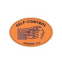 Self-Control Fruit Sticker by Church of the City New York